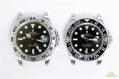 rolex explorer ii case size|rolex explorer ii size comparison.